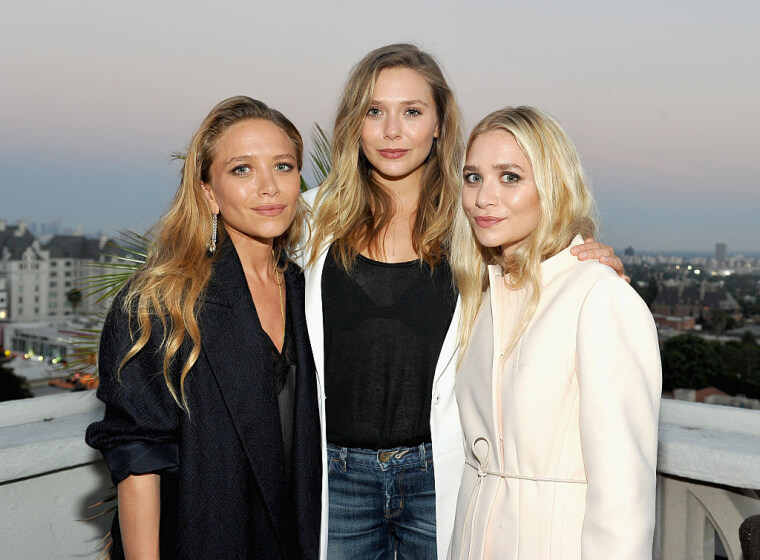 Mary-Kate, Ashley, y Elizabeth Olsen