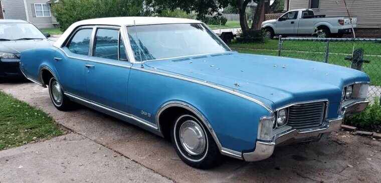The Gleaming Oldsmobile Delta 88 on Display
