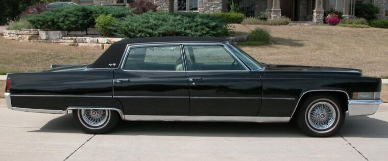 The Luxurious Cadillac Fleetwood in the Lot