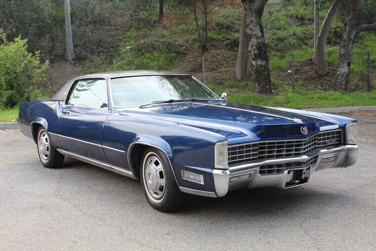 The Waxed and Shining Cadillac Eldorado Outside