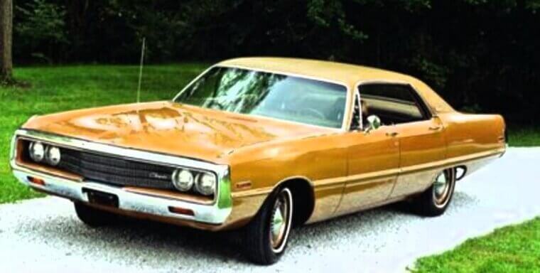The Classic Chrysler Newport Parked With Pride
