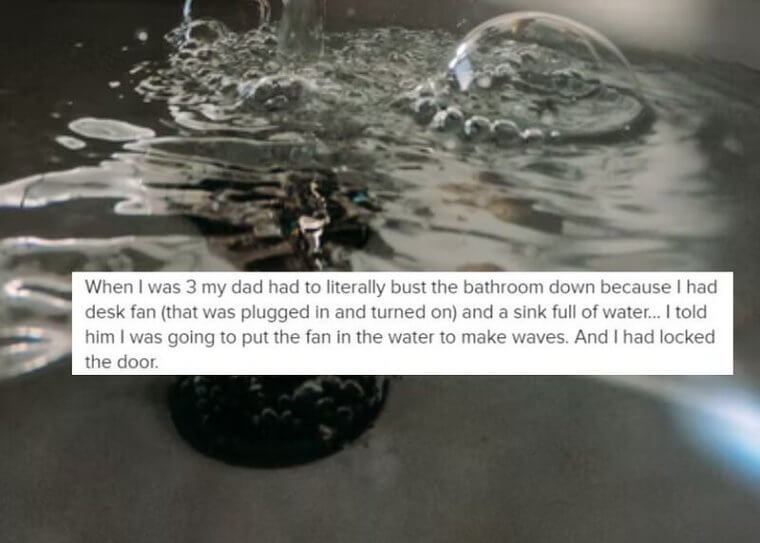 This Child Is Making Waves