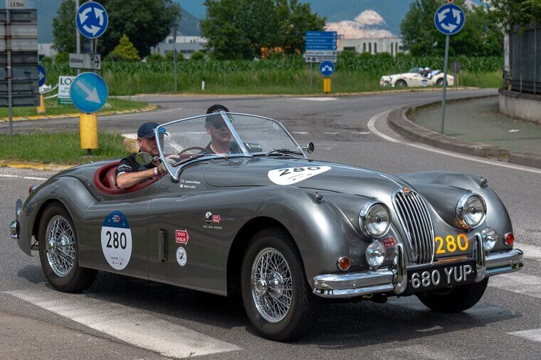 jaguar XK140 de 1954