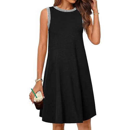Breezy Sleeveless Tank Sundress that Keeps You Cool and Stylish. Now 33% Off!