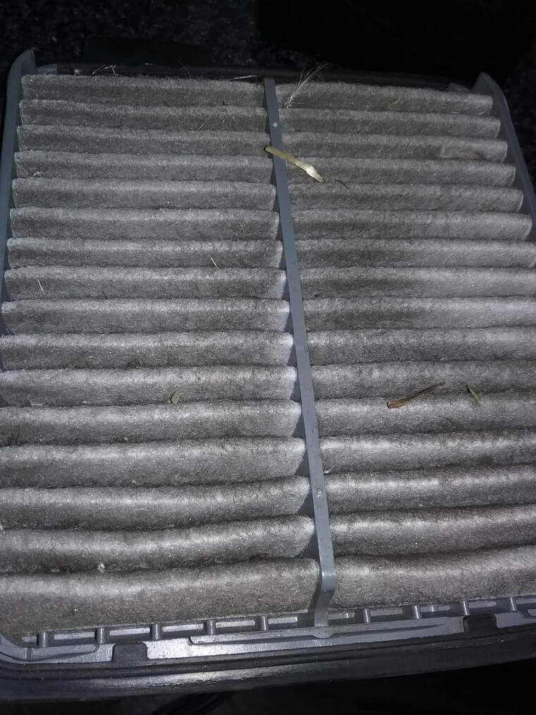 Clogged Air Filter