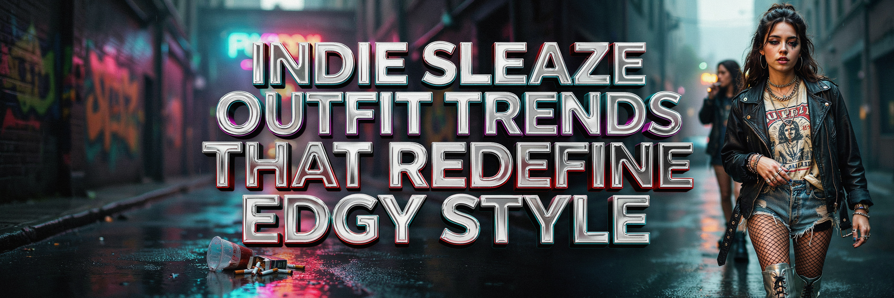 The Indie Sleaze Outfit Trends Influencers Are Obsessed With