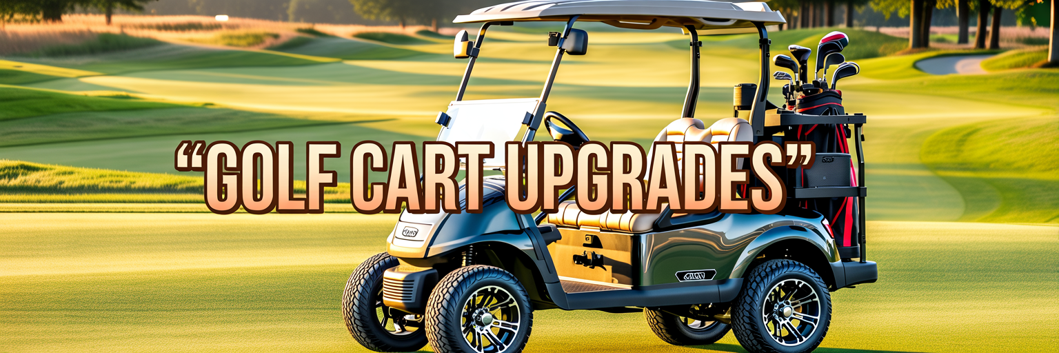 Essential Golf Cart Upgrades for a More Comfortable Ride