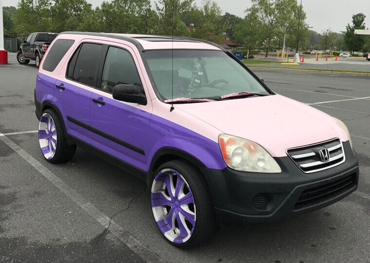 Colored Wiper Blades