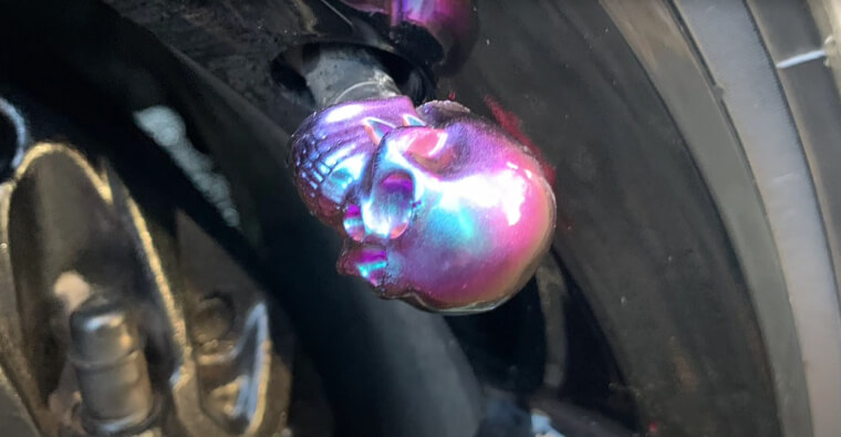 Skull Valve Stem Caps