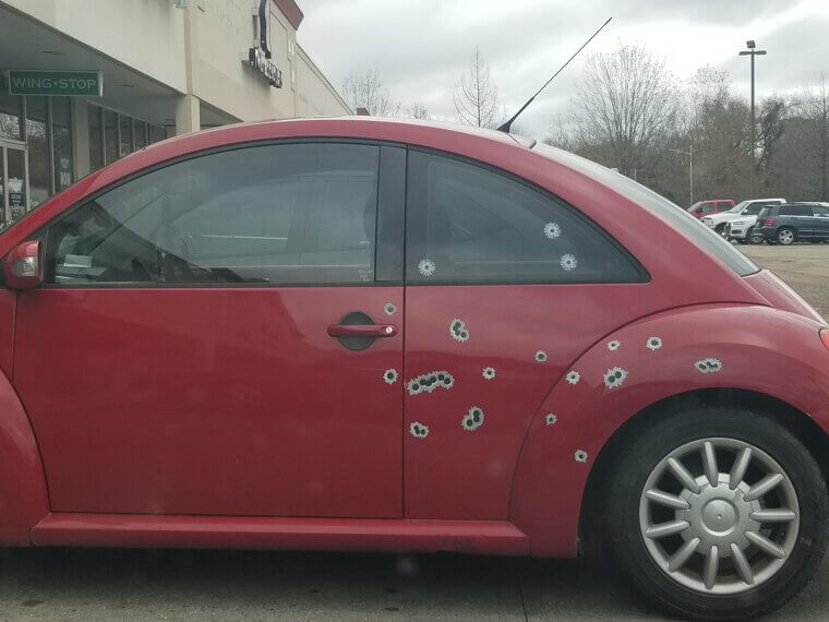 Bullet Hole Stickers
