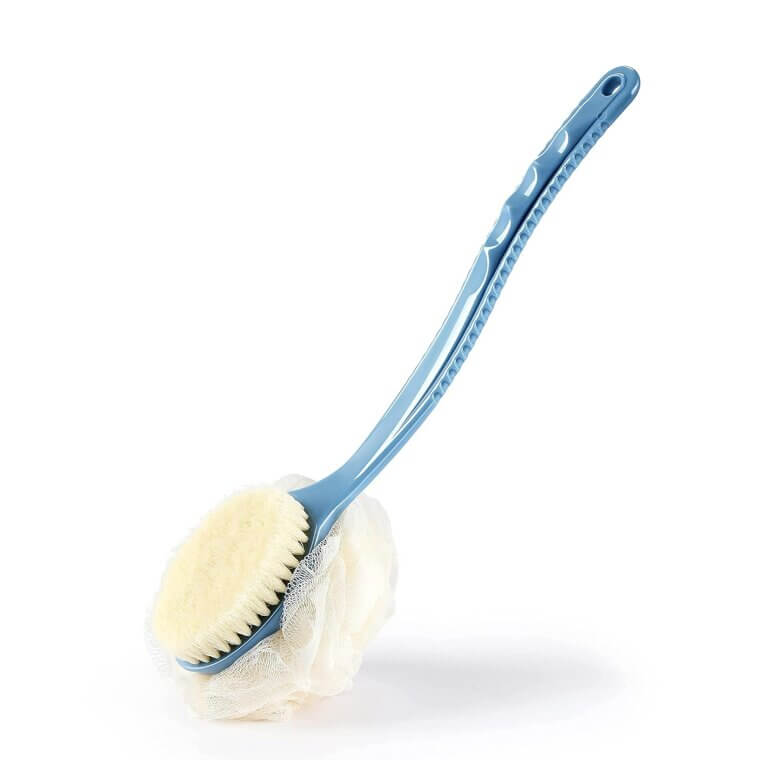 Shower Body Brush for Exfoliating and Massage - Perfect for All Skin Types 