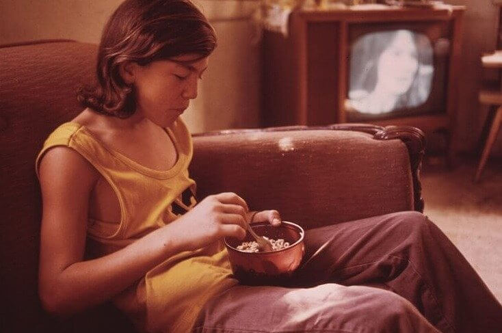 Eating in Front of the TV
