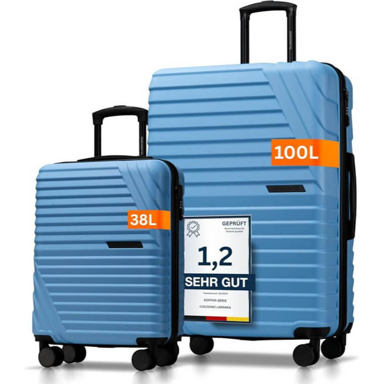 Cocoono Koffer Set - Robust, Flexibel, Sicher - Genießen Sie 15% Rabatt!
