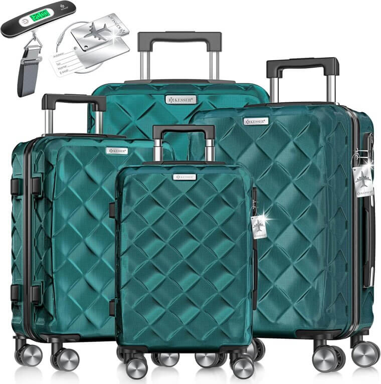 KESSER Kofferset Mit Zahlenschloss Und Zubehör - Genießen Sie 25% Rabatt!