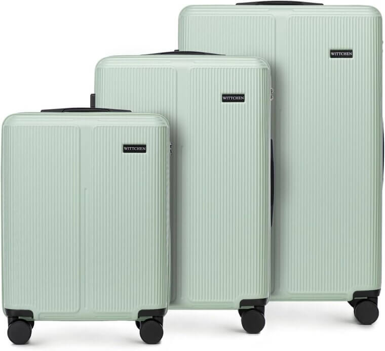 WITTCHEN Kofferset – Leichtes Reisen in Mintgrün