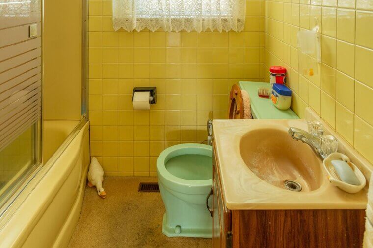 Pastel Bathroom Fixtures