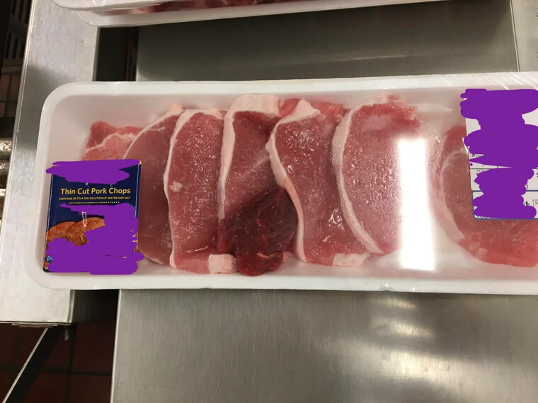 Pork Chops, $7.67