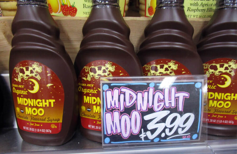 Organic Midnight Moo Syrup, $3.49