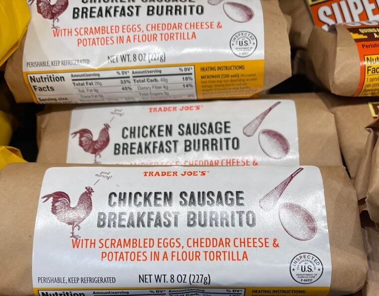 The Breakfast Burritos, $3.99
