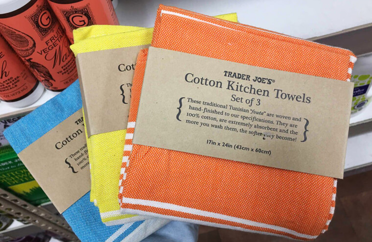 The Colorful Cotton Kitchen Towels, $6
