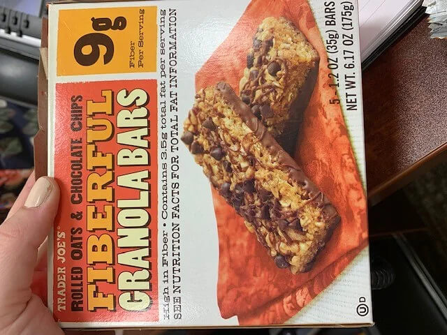 Fiberful Granola Bars, $12.15