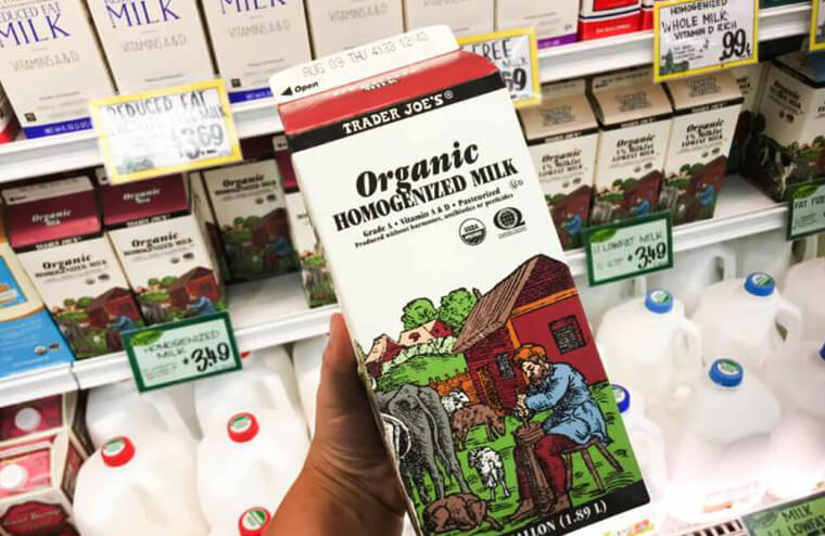 Milk, $2.99