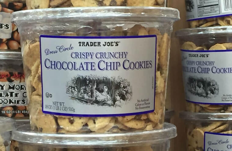 Dress Circle Crispy Crunchy Chocolate Chip Cookies, $3.99