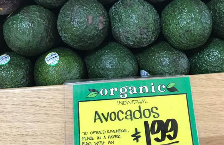Trader Joe's Avocados, $2.50