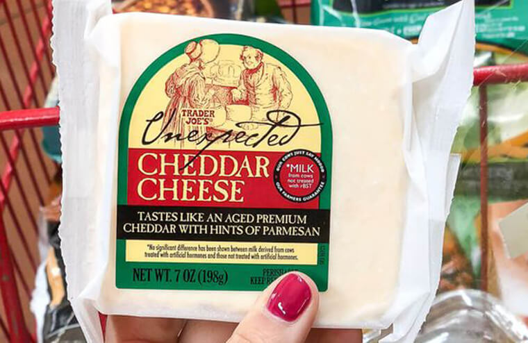 Trader Joe’s Unexpected Cheddar Cheese, $4.99