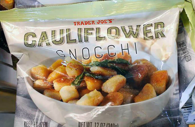 Trader Joe's Cauliflower Gnocchi, $2.49