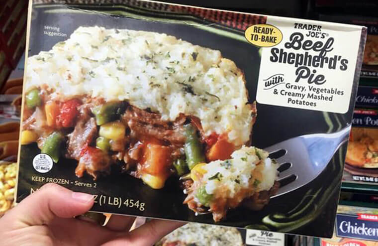 The Frozen Shepherd's Pie, $3.99