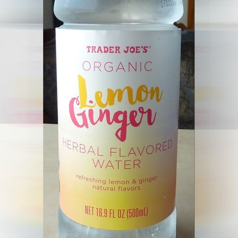 Lemon Ginger Herbal Flavored Water, $0.99
