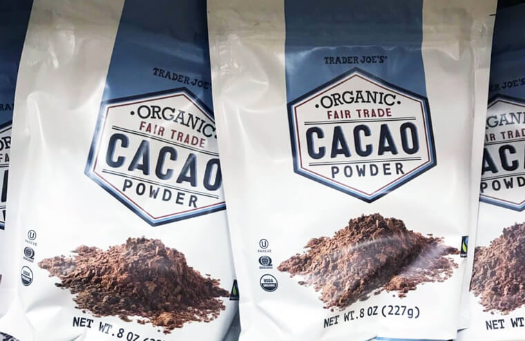 Organic Cacao Powder, $2.50