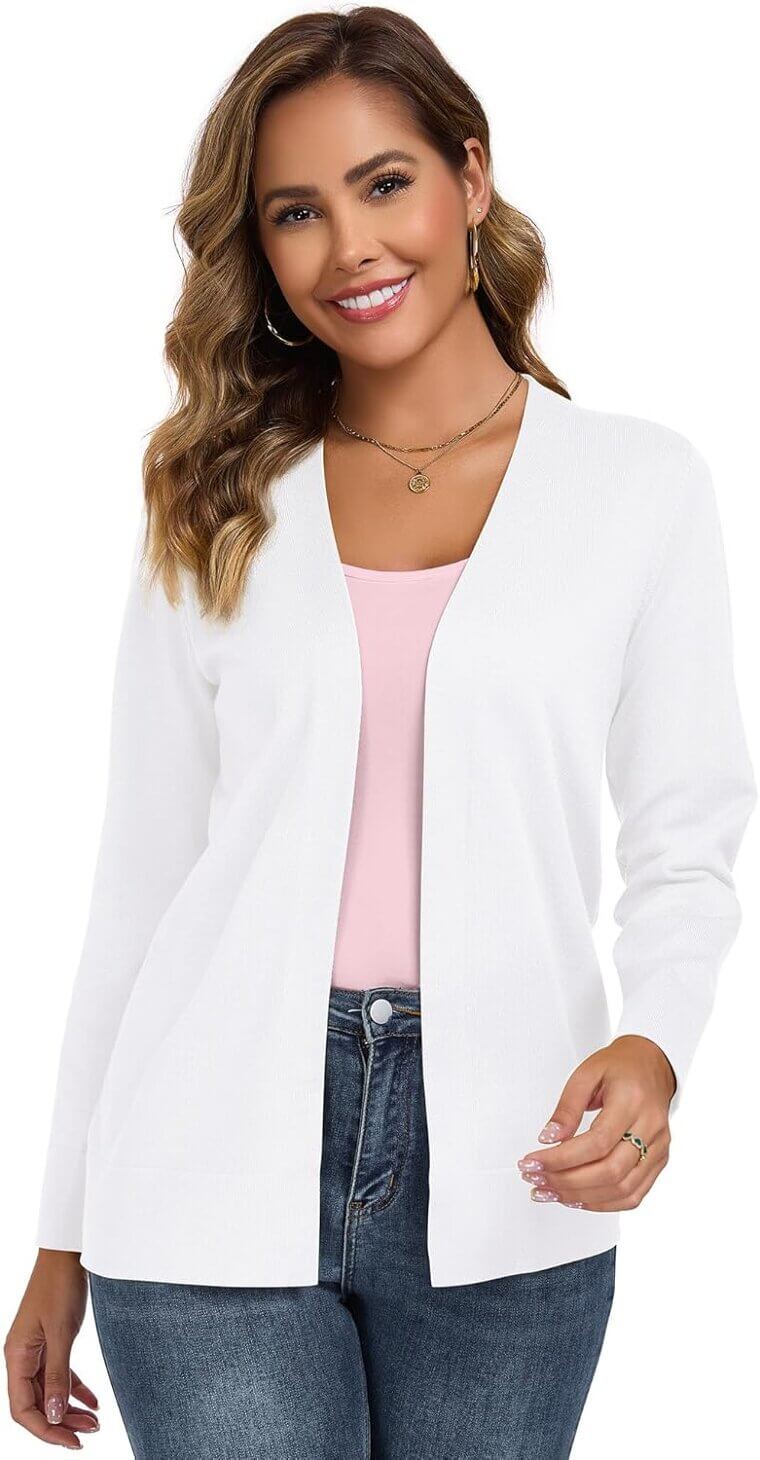 Women's Cardigan Sweater - Stylish, Lightweight, Perfect for Any Season 