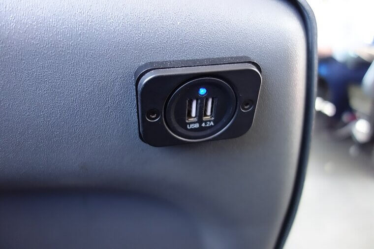 In-Seat USB Ports
