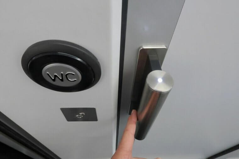 Lavatory Door Handles