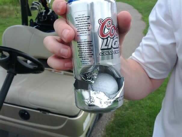 Hole In The Beer Can