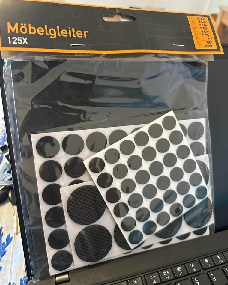 Feltro adesivo para seus móveis