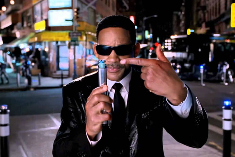 The Men in Black Shooting Test Was Sneaky