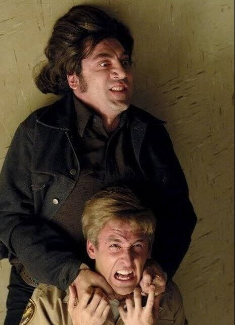 Ed Imagined Anton in No Country for Old Men