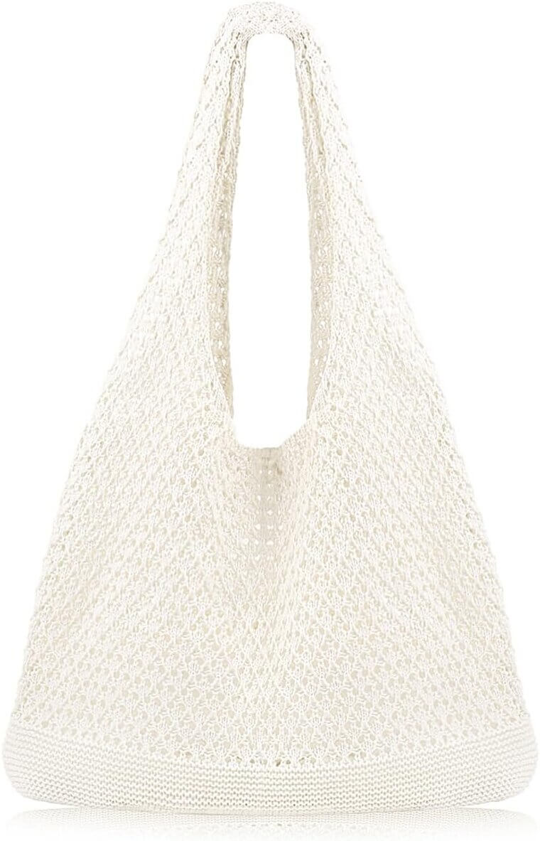 COOKOOKY Crochet Tote - Perfect Summer Beach Bag for Women 