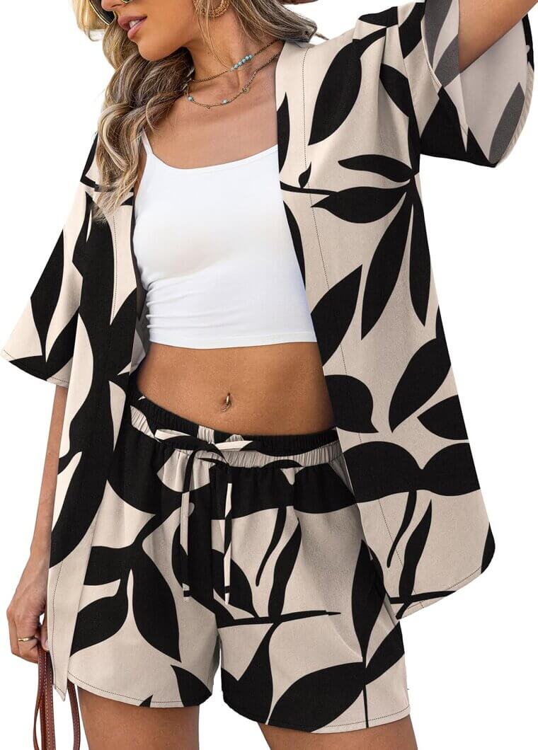 Tropical Beach Cover Up - Perfect for Vacation Fun! 