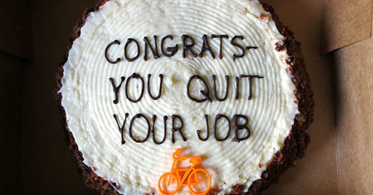 Funny Farewell Cakes For Employees Who Quit Their Jobs | Kueez