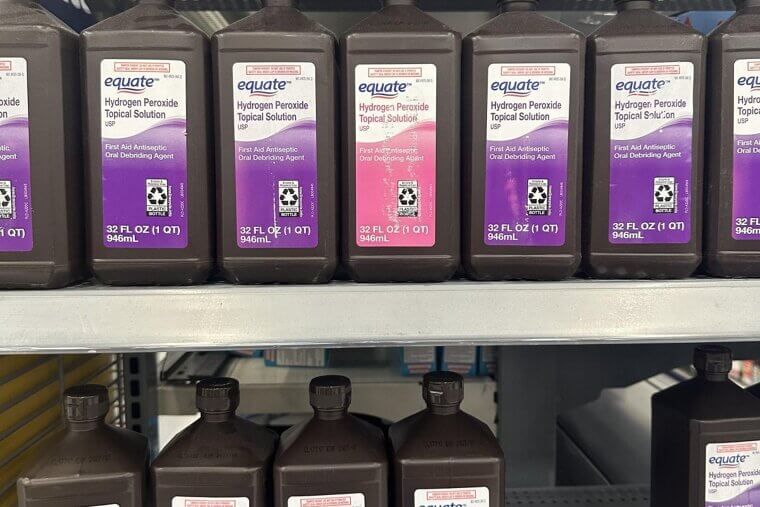 Hydrogen Peroxide and Bleach