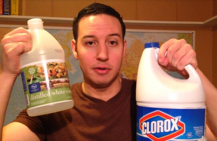 Bleach and Vinegar