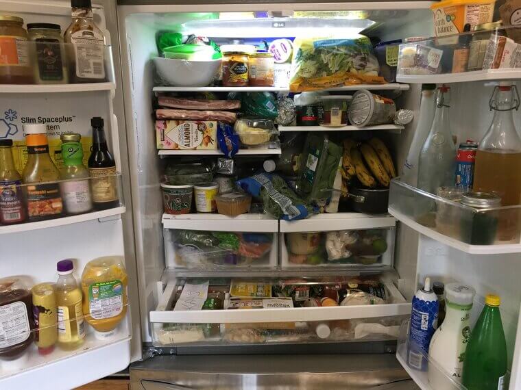 Overfilling the Fridge or Freezer