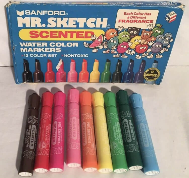 Scented Markers and Gel Pens Galore