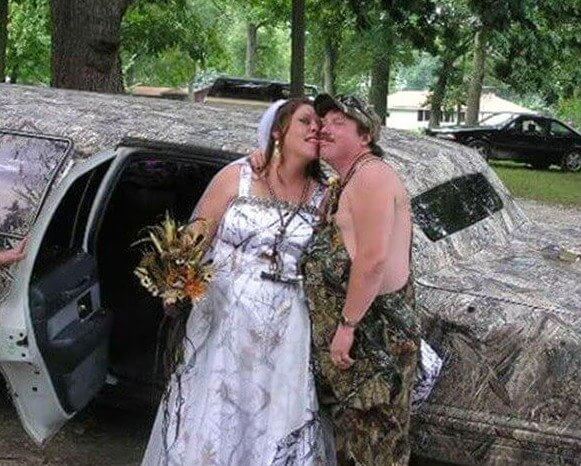 We Almost Didn't Spot the Groom