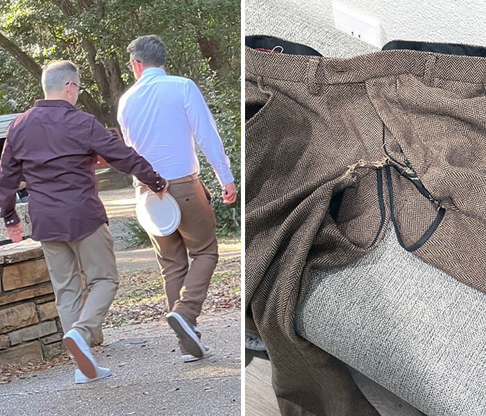 A Butthole in the Wedding Pants