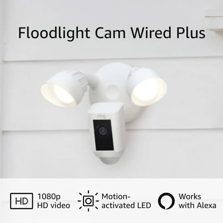 Secure Your Home with Ring Floodlight Cam - Advanced Motion Detection Now 44% Off!